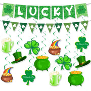 Irish Party Decorations St Patrick's Day Banner Pendant