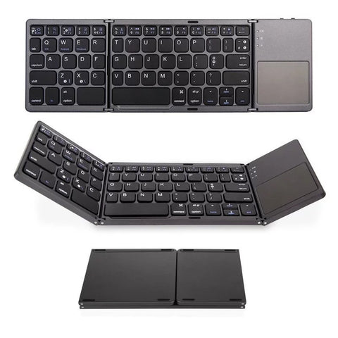 Virtual Laser Keyboard Bluetooth Wireless Projector folding keyboard with touchpad and compact design