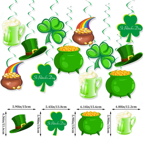 Irish Party Decorations St Patrick's Day Banner Pendant