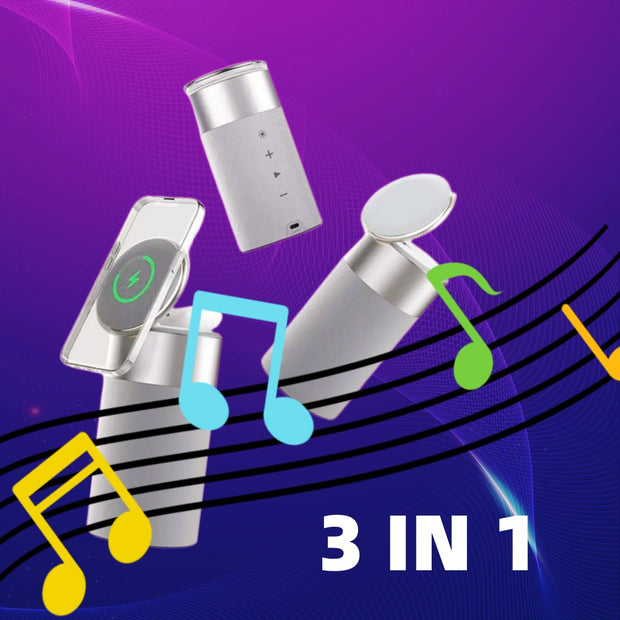 3 In 1 Multi-Function iPhone And AirPods Wireless Charger