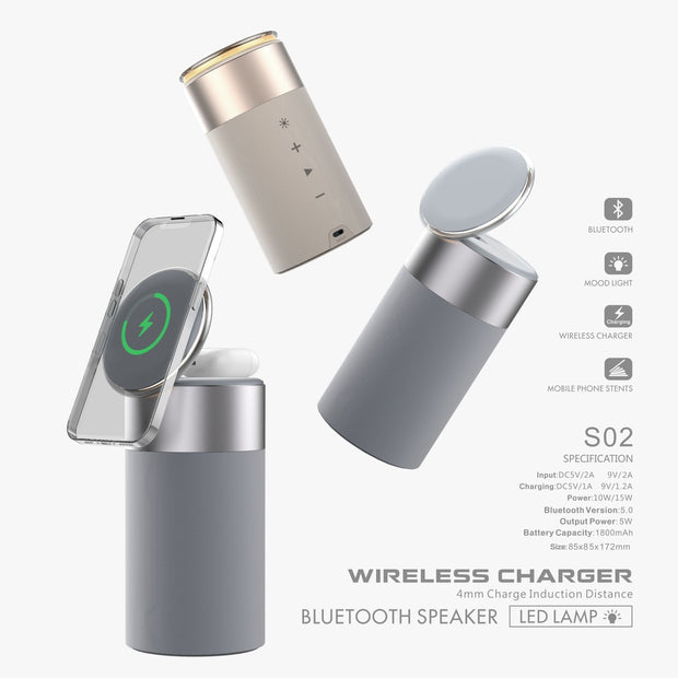 3 In 1 Multi-Function iPhone And AirPods Wireless Charger
