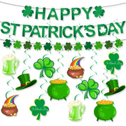 Irish Party Decorations St Patrick's Day Banner Pendant